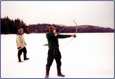 Shooting In A New Bow